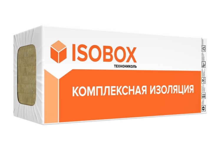Утеплитель Изобокс Инсайд 1200х600х50 мм, 12 шт. уп