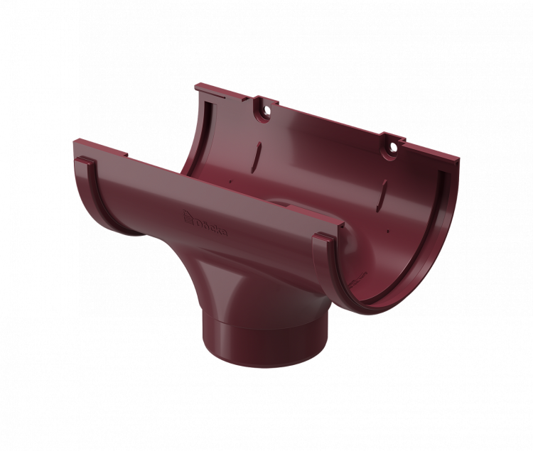 Воронка водостока DOCKE Standard, красный