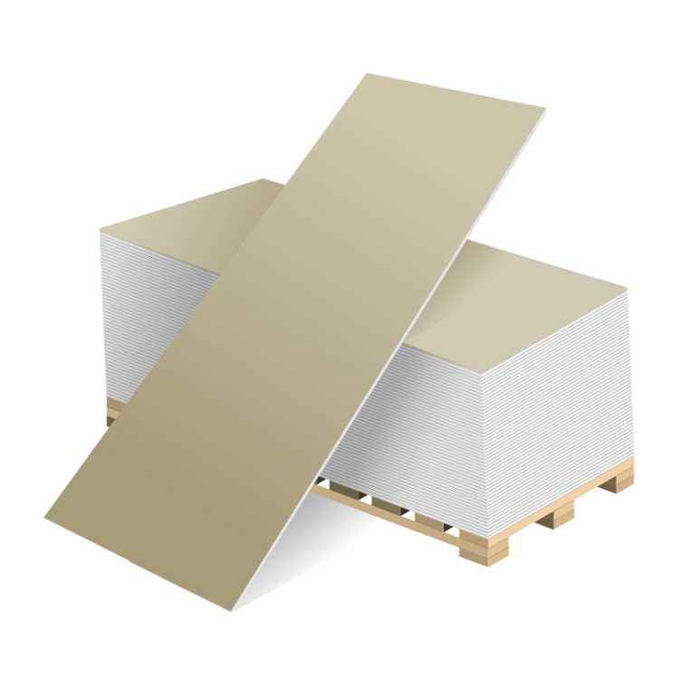 Гипсокартон Волма ГКЛ, 2500х1200х9,5мм