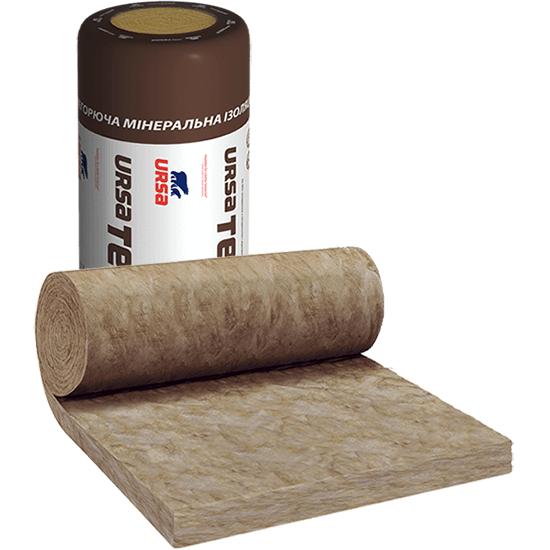 Утеплитель Ursa Terra 40 RN Индустрия 10000х1220х100 мм