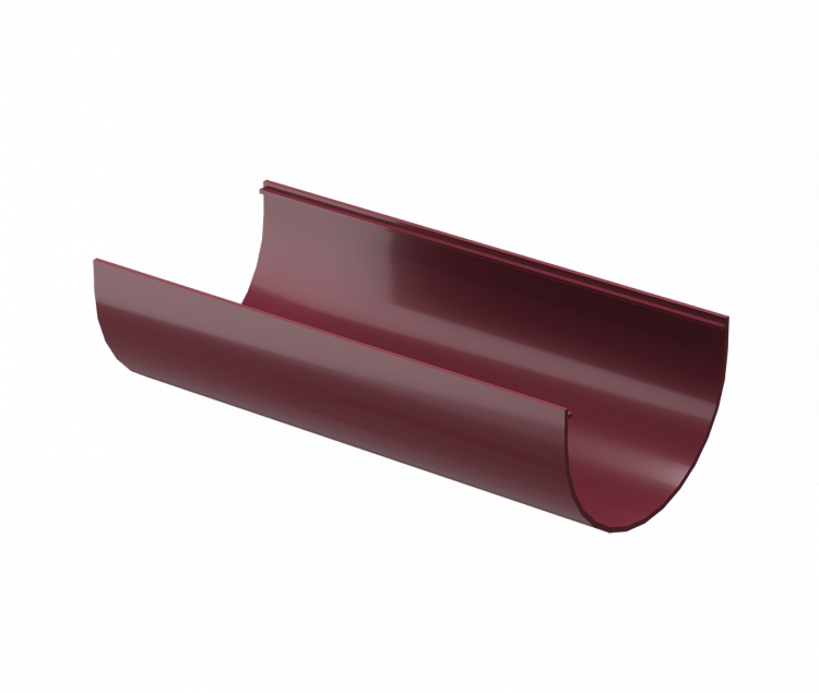 Желоб водосточный DOCKE Standard 3м, красный