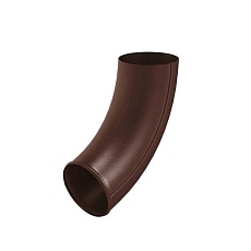 Отвод трубы D90 Döcke STAL Premium (Шоколад)