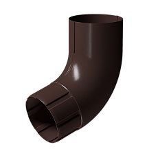 Колено 72⁰ D90 Döcke STAL Premium (Шоколад)